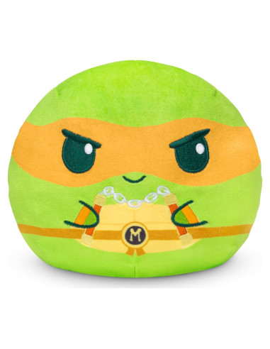 Peluche Reversible TeeTurtle Tortugas Ninja Michelangelo 15 cm