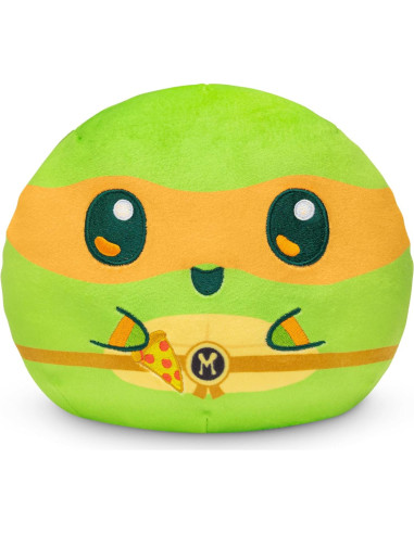 Peluche Reversible TeeTurtle Tortugas Ninja Michelangelo 15 cm