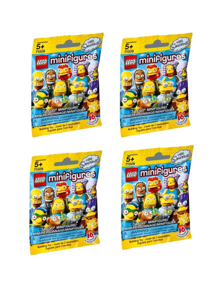 LEGO Minifiguras Los Simpsons Serie 2 - 4 Paquetes Aleatorios LEGO Minifiguras Los Simpsons Serie 2 - 4 Paquetes Aleatorios
