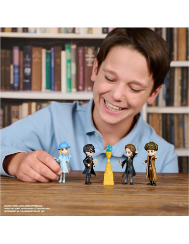 Set Campeones Torneo Tres Magos Harry Potter 4 Figuras