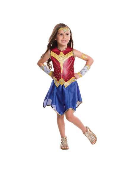 Disfraz Mujer Maravilla Rubie's para Niños Talla Pequeña Disfraz Mujer Maravilla Rubie's para Niños Talla Pequeña