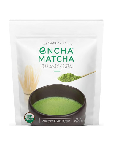 Té Matcha Ceremonial Orgánico Encha 30g de Japón