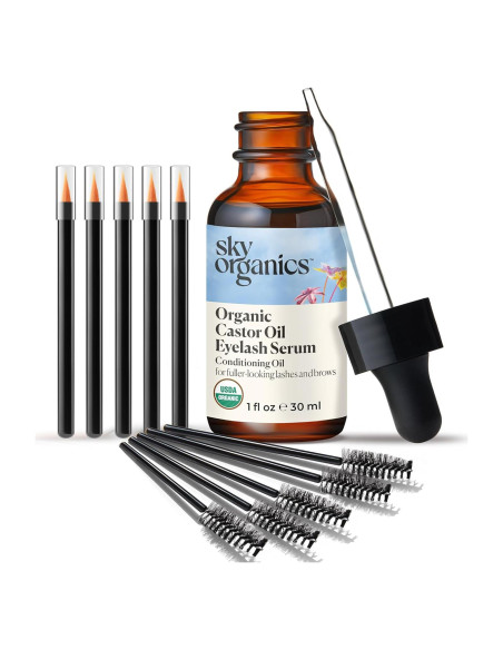 Suero de Pestañas y Cejas Orgánico Sky Organics 30 ml Suero de Pestañas y Cejas Orgánico Sky Organics 30 ml