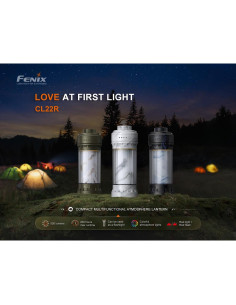 Linterna Recargable EdisonBright Fenix CL22R 500 Lúmenes USB-C 2