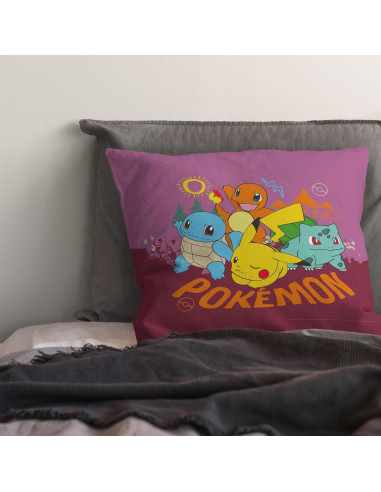 Cojín decorativo Pokemon NORESTE 45.72x45.72 cm suave