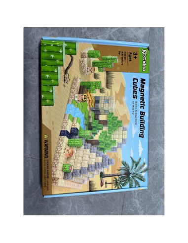 Bloques Magnéticos Gooidea 88PCS Set Desierto 30x21cm