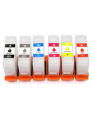 Kit de cartuchos recargables EcoPRO 312XL CISS vacíos para Epson XP-15000