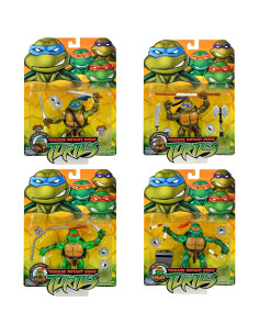 Figuras Tortugas Ninja Adolescentes 4" Playmates 2003 2