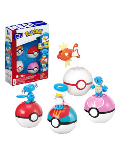 Set de Juguetes de Construcción Pokémon Tipo Agua - MEGA