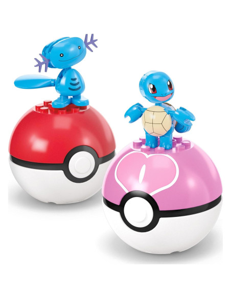 Set de Juguetes de Construcción Pokémon Tipo Agua - MEGA Set de Juguetes de Construcción Pokémon Tipo Agua - MEGA