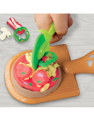 Set de Juego Play-Doh Horno de Pizza con 6 Latas y 8 Accesorios