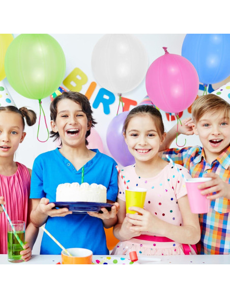 Globos de Puñetazo Neón 40 Piezas Fiesta Infantil Globos de Puñetazo Neón 40 Piezas Fiesta Infantil