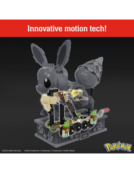 Set de Construcción Mega Pokémon Eevee 1366 Piezas Set de Construcción Mega Pokémon Eevee 1366 Piezas