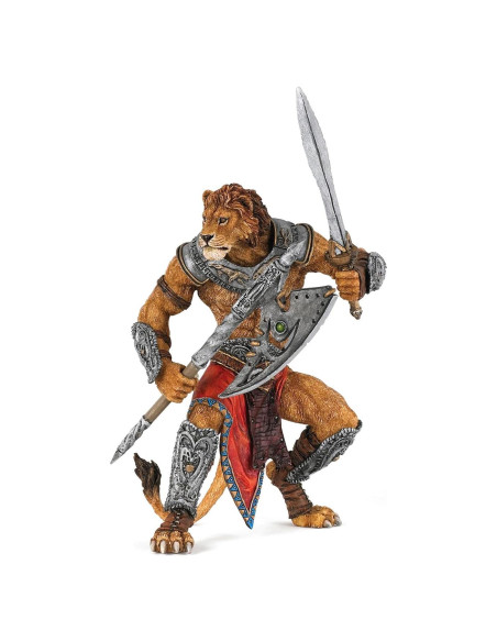 Figura Papo Hombre León Mutante 10 cm Detalles Realistas Figura Papo Hombre León Mutante 10 cm Detalles Realistas