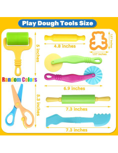Set de 24 Herramientas de Plastilina iShyan para Niños 2