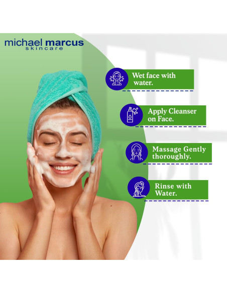 Limpiador Facial Espumoso Michael Marcus Aloe 118 ml - Hidratante Limpiador Facial Espumoso Michael Marcus Aloe 118 ml - Hidratante