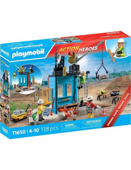 Set de Construcción Playmobil 71650 con 138 Piezas Set de Construcción Playmobil 71650 con 138 Piezas