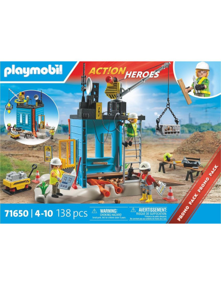 Set de Construcción Playmobil 71650 con 138 Piezas Set de Construcción Playmobil 71650 con 138 Piezas
