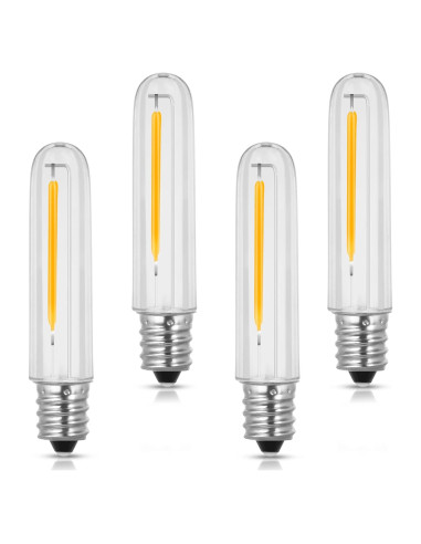 Bombilla LED DGE S14 Paquete de 4 a Prueba de Agua