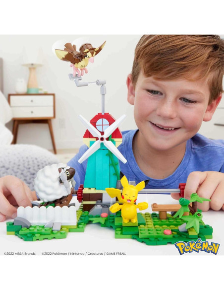 Juguete de Construcción Pokémon Mattel Molino de Viento 240 Pzas Juguete de Construcción Pokémon Mattel Molino de Viento 240 Pzas