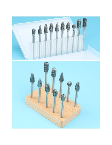 10 Piezas Bits de Carburo Sworker 3mm para Dremel 10 Piezas Bits de Carburo Sworker 3mm para Dremel
