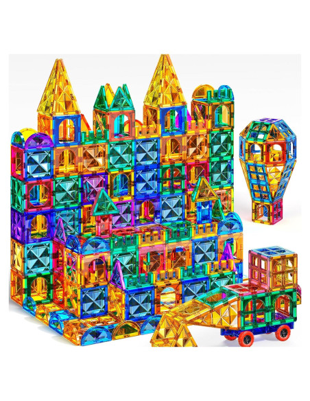 Azulejos Magnéticos TEMI 80 PCS Juguete Educativo 3-8 Años Azulejos Magnéticos TEMI 80 PCS Juguete Educativo 3-8 Años
