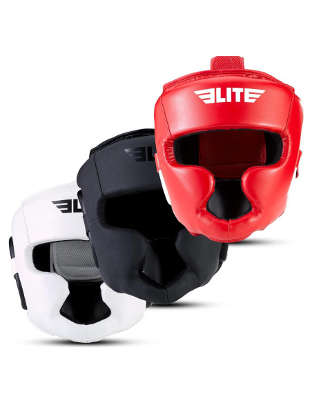 Casco de Boxeo Elite Sports Ajustable para MMA y Kickboxing Casco de Boxeo Elite Sports Ajustable para MMA y Kickboxing