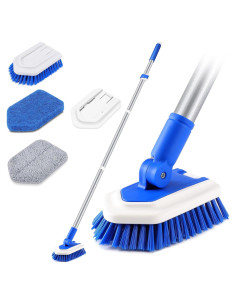 Cepillo de limpieza Lalafancy 3 en 1 con mango extensible 127 cm