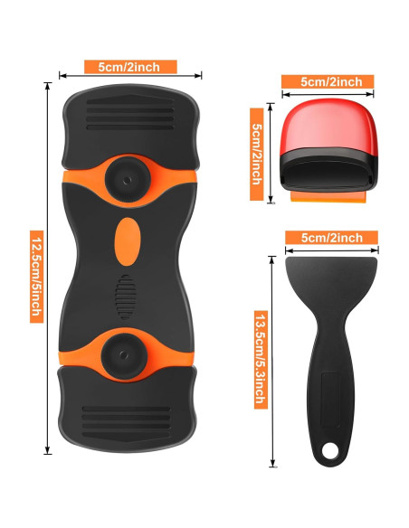 Kit de Limpieza 9 Piezas Tallew Raspadores de Plástico Kit de Limpieza 9 Piezas Tallew Raspadores de Plástico