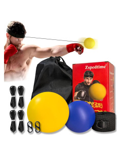 Juego de Pelotas de Reflexión Zspedtime - Boxeo 2 Tamaños