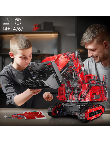 Mould King 17071 Excavadora Technic Controlada por App 4767 Piezas Mould King 17071 Excavadora Technic Controlada por App 4767 Piezas