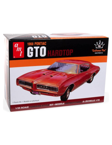 Modelo a Escala AMT 1968 Pontiac GTO 1:25 Retro
