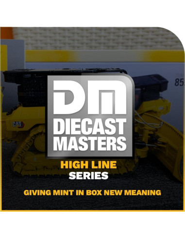 Caterpillar D5 LGP Dozer Diecast Masters 1:50 Detalles Realistas