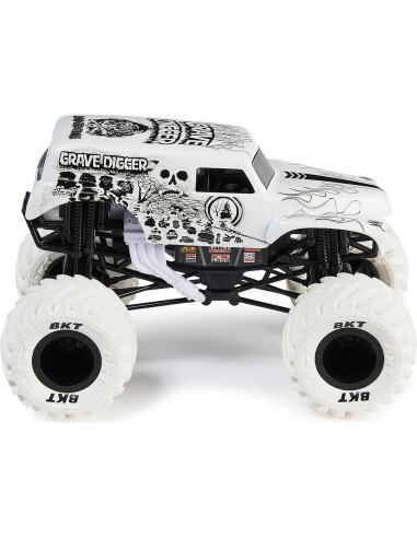Camión Monster Jam Grave Digger 1:24 Spin Master