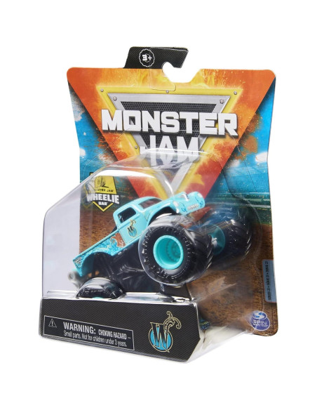 Camión Monstruo Spin Master Whiplash 1:64 con Wheelie Camión Monstruo Spin Master Whiplash 1:64 con Wheelie