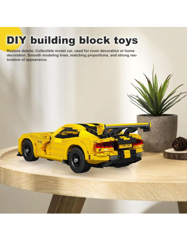 Mould King 10046 Kit de Bloques Dodge Viper 1236 Piezas
