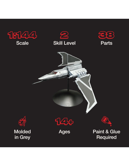 Kit Modelo AMT Star Wars Havoc Marauder 36.4x9x25.4cm Kit Modelo AMT Star Wars Havoc Marauder 36.4x9x25.4cm