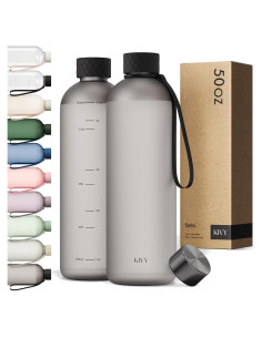 Botella de Agua KIVY 1.5L Ligera y a Prueba de Roturas
