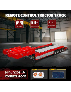 Mould King 19015T Camión Remolque 3399 Piezas Control Remoto 2