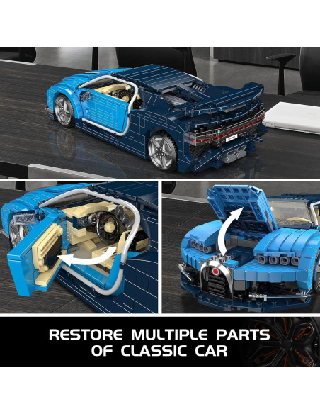 Mould King Coche Deportivo 10111 1222 Piezas Juguete Mould King Coche Deportivo 10111 1222 Piezas Juguete