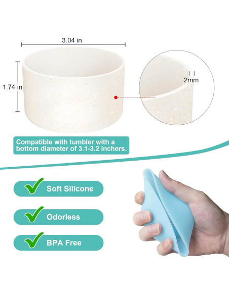 Bota Protectora Silicona 2PCS Airboat para Vasos Stanley Bota Protectora Silicona 2PCS Airboat para Vasos Stanley
