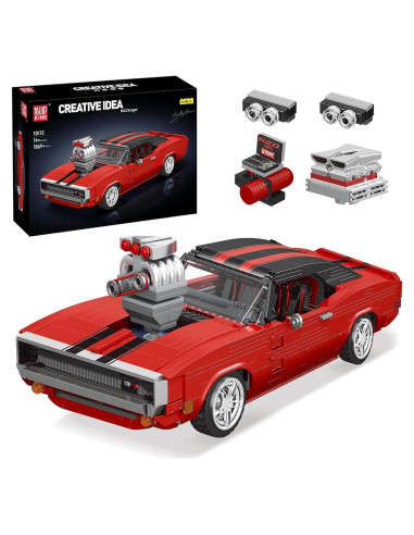 Mould King 10112 Coche Deportivo 1869 Piezas para Armar