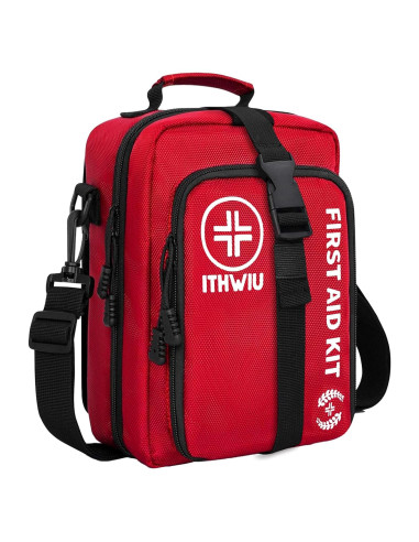 Kit de Primeros Auxilios ITHWIU 400 Piezas Impermeable Rojo
