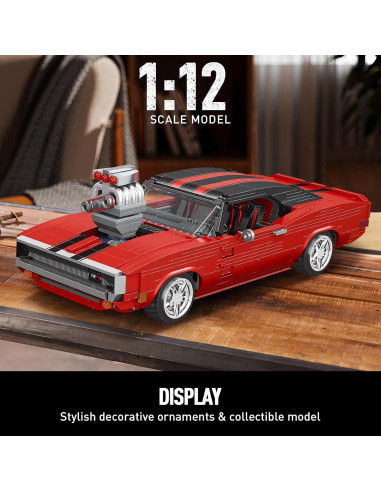 Mould King 10112 Coche Deportivo 1869 Piezas para Armar