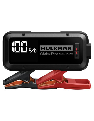 Arrancador Hulkman Alpha Pro 1500A 44.4Wh Pantalla LED