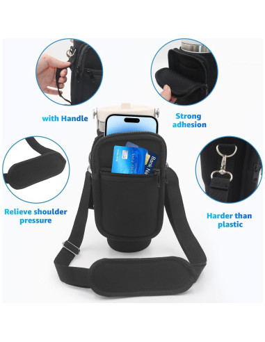 Funda Neopreno Stanley IceFlow 30oz con Correa Ajustable