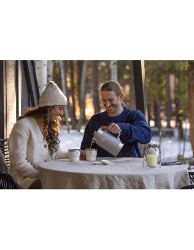 Taza Apilable Stay-Hot Stanley 295 ml Gris Aislada