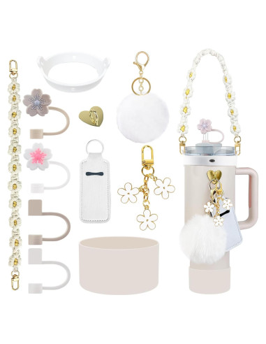 Accesorios para Vaso Stanley 30/40 oz Velaco 11 PCS Blanco