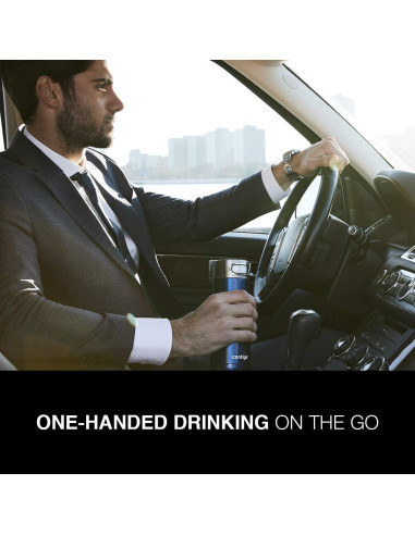 Taza de Viaje Contigo Luxe AUTOSEAL 0.47L Acero Inoxidable