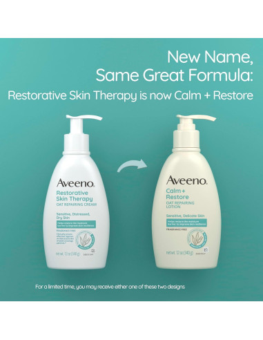 Loción Corporal Reparadora Aveeno Calm + Restore 340 g